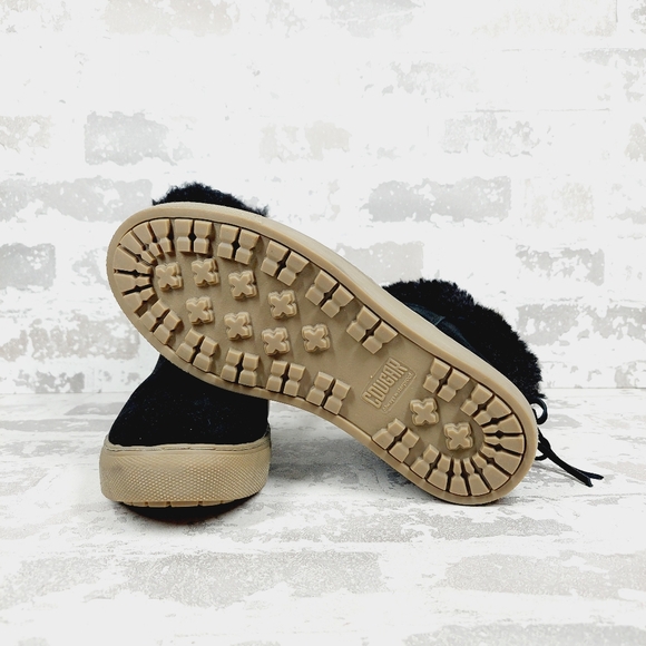 New Cougar Shoes Devon Waterproof Slip-On Teddy Fur ankle Boots T69 - Picture 7 of 11